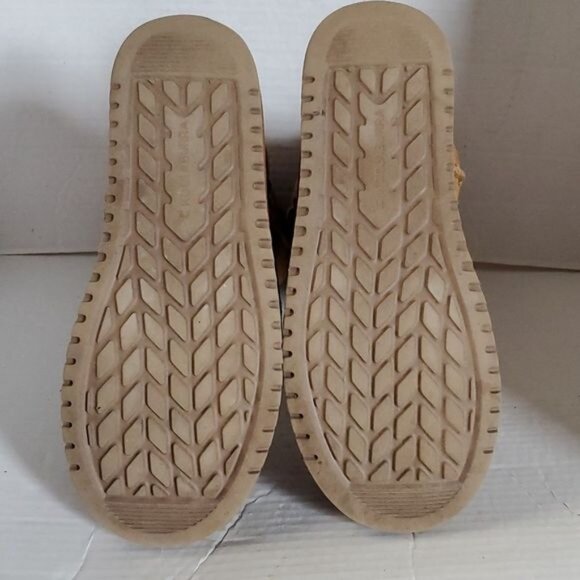 Koolaburra UGG Tall Winter Boots Chestnut Brown Leather Suede Women's WOMAN'S 6 - Picture 14 of 16